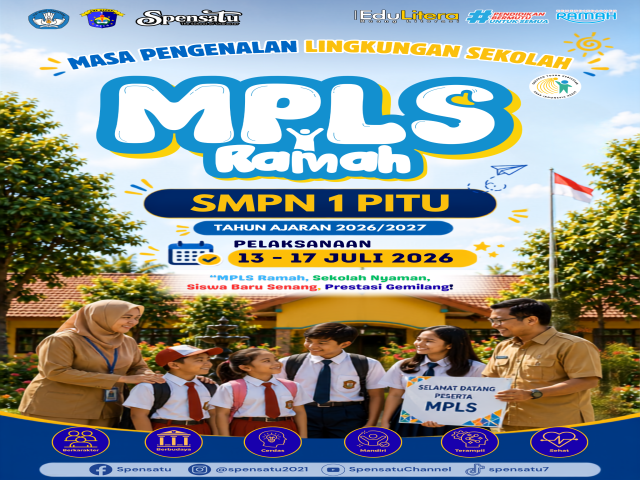 MPLS Ramah SMP Negeri 1 Pitu Tahun Ajaran 2026/2027 Resmi Dimulai