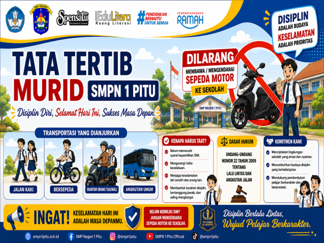Disiplin Berlalu Lintas, Wujud Pelajar Berkarakter